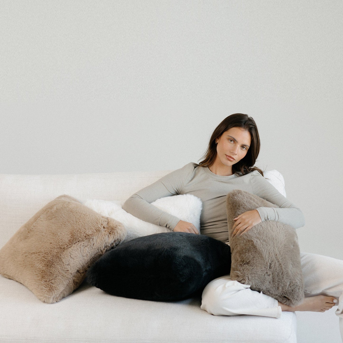Toasted Almond Luxe Pillow