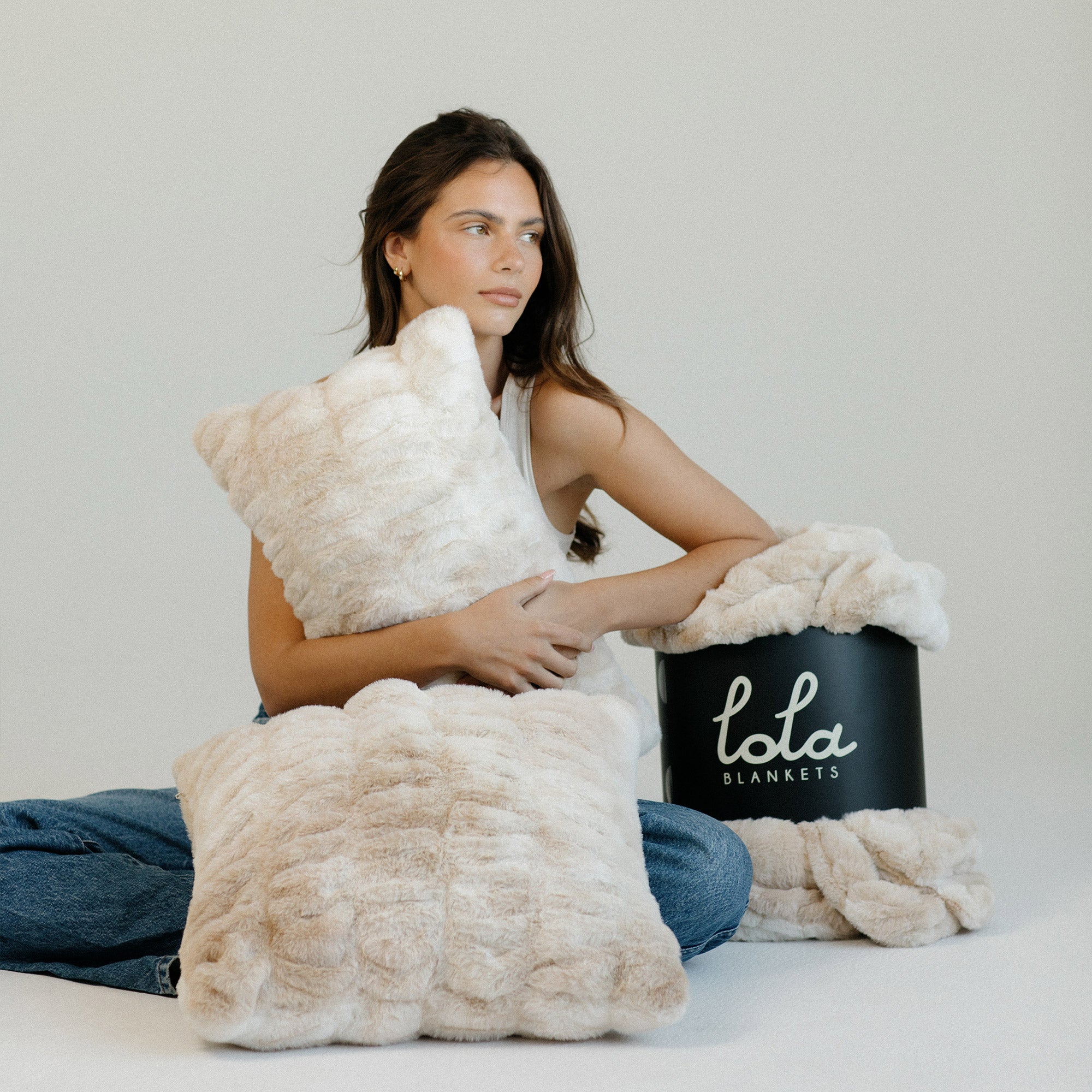 Caramel N' Cream Pillow